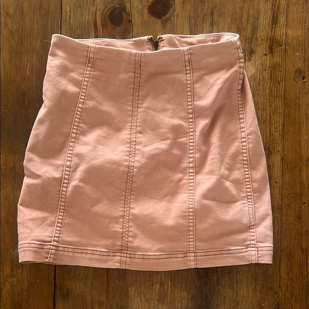 Free People Pink Skirt